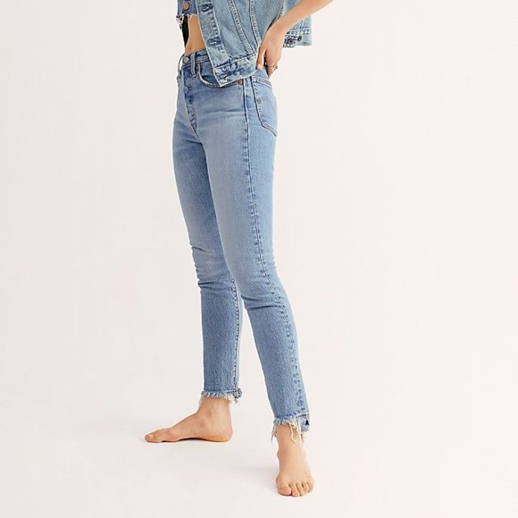 LEVI’S 501 Skinny NWT | sz. 28 | Blue Mark Medium - Picture 4 of 13